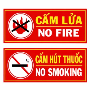 Cấm lửa + Cấm Thuốc (Tôn)