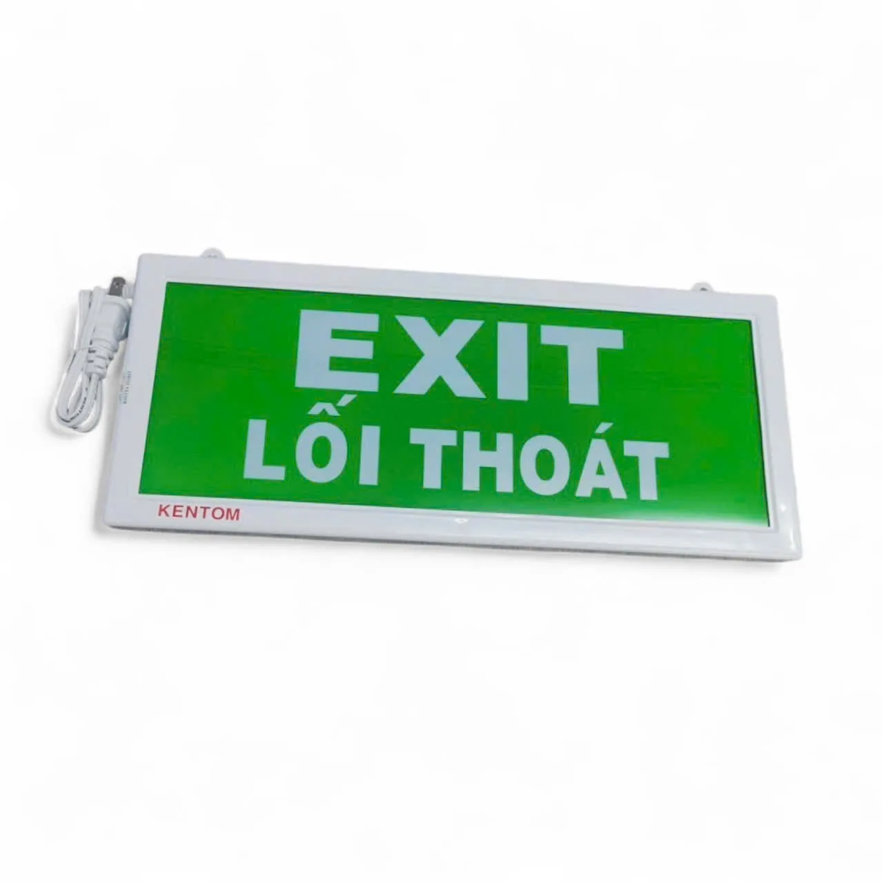 Đèn exit chỉ dẫn thoát nạn Kentom KT120 Den exit chi dan thoat nan Kentom KT120 jpg